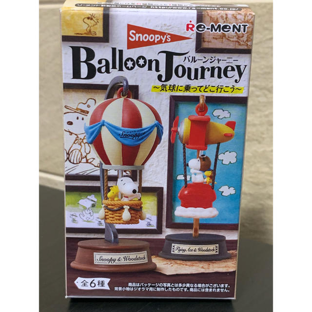 PEANUTS(ピーナッツ)のSnoopy’s Balloon Journey  ④ウッドストック&フレンズ エンタメ/ホビーのおもちゃ/ぬいぐるみ(キャラクターグッズ)の商品写真