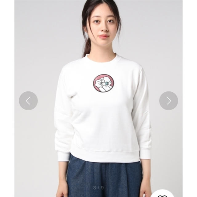 k3(ケースリー)のFUKUDA TORU×k3&co. KYOKO SWEAT レディースのトップス(トレーナー/スウェット)の商品写真