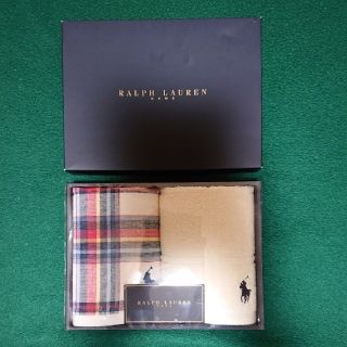 ラルフローレン(Ralph Lauren)の未使用品‼️ラルフローレンのウォッシュタオル 2枚セット(タオル/バス用品)