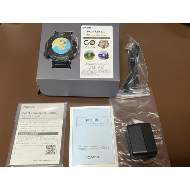 【大特価】CASIO PROTREK smart WSD-F30-BK