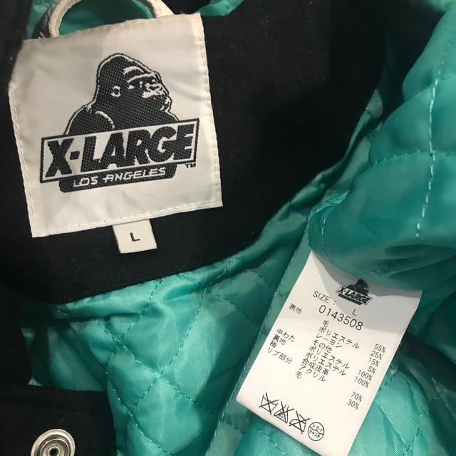 XLARGE(エクストララージ)のX-LARGE エクストララージ スタジアムジャンバー Lサイズ メンズのジャケット/アウター(スタジャン)の商品写真