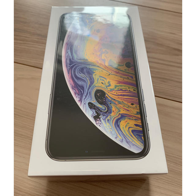 iPhone - 新品 iPhoneXS simフリー64GB silver Appleストア購入