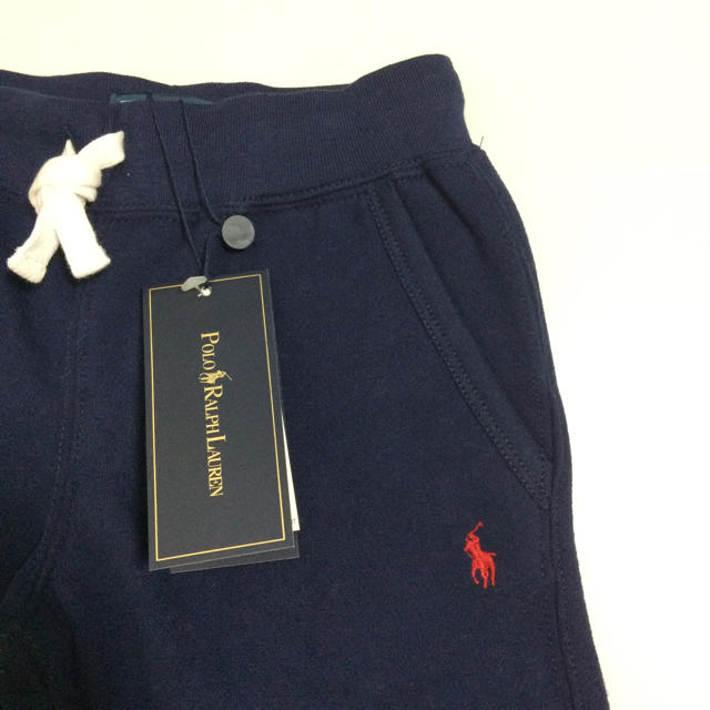 POLO RALPH LAUREN(ポロラルフローレン)の新品★裏起毛スウェットパンツ 100 キッズ/ベビー/マタニティのキッズ服男の子用(90cm~)(パンツ/スパッツ)の商品写真