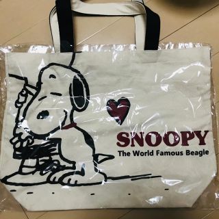 スヌーピー(SNOOPY)のトートバッグ　キャンバス地　スヌーピー (トートバッグ)