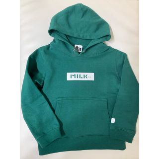 ミルクフェド(MILKFED.)のMILKFED. × IN THE HOUSE パーカー　キッズ(ジャケット/上着)