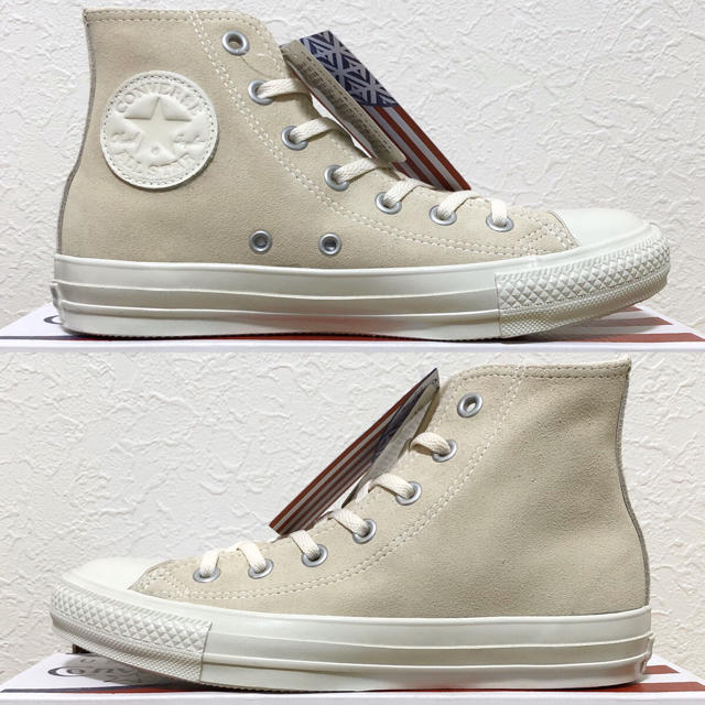 CONVERSE(コンバース)のアングリッド別注❗️コンバース オールスター ベージュ23.5cm レディースの靴/シューズ(スニーカー)の商品写真