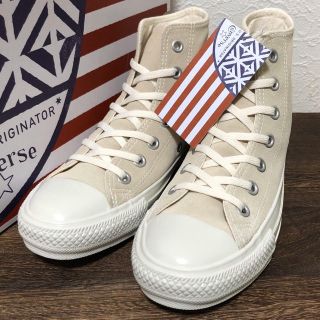 コンバース(CONVERSE)のアングリッド別注❗️コンバース オールスター ベージュ23.5cm(スニーカー)