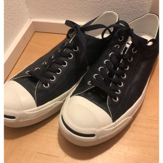 コンバース(CONVERSE)のconverse JACK PURCELL ネイビーレザー(スニーカー)