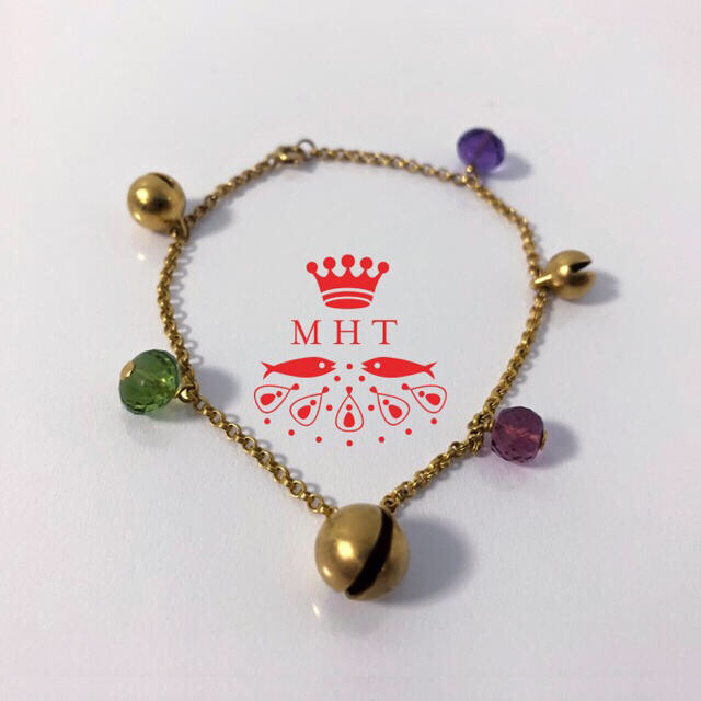【レア】マリーエレーヌドゥタイヤック ベルチャームetc付ブレスレット 【レア】マリーエレーヌドゥタイヤック ベルチャームetc付ブレスレット