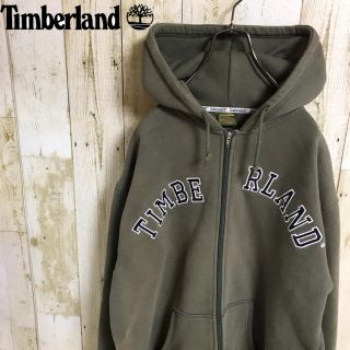 ティンバーランド(Timberland)のティンバーランド パーカー【ビッグロゴ刺繍】【フルジップ】(パーカー)