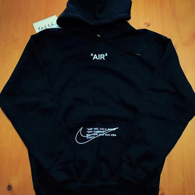 ★Chris Brown 愛用★ Black Air Custom Hoodie