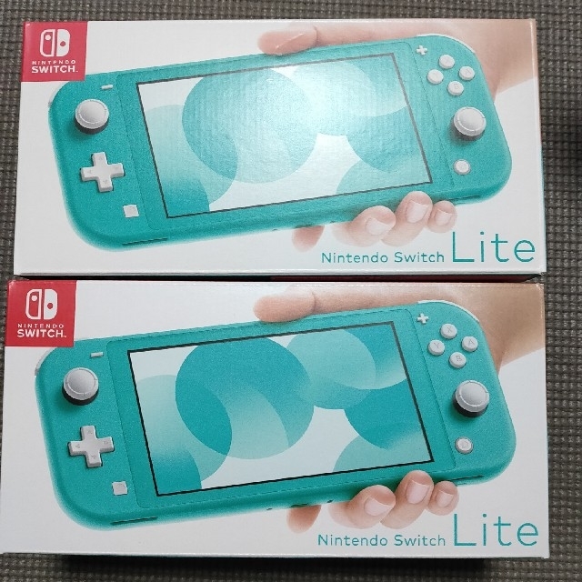 驚きの値段 Nintendo - Switch Nintendo Switch 新品 2台 ターコイズ スイッチ Lite 家庭用ゲーム機本体