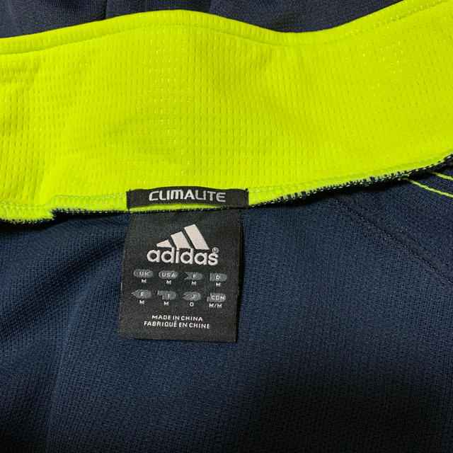 adidas(アディダス)のadidasアディダス 上下セット ネイビー×イエロー ジャージ スポーツ/アウトドアのスポーツ/アウトドア その他(その他)の商品写真