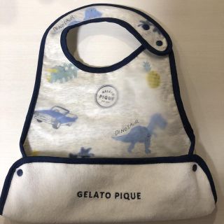 ジェラートピケ(gelato pique)のジェラートピケ　スタイ　お食事エプロン(お食事エプロン)