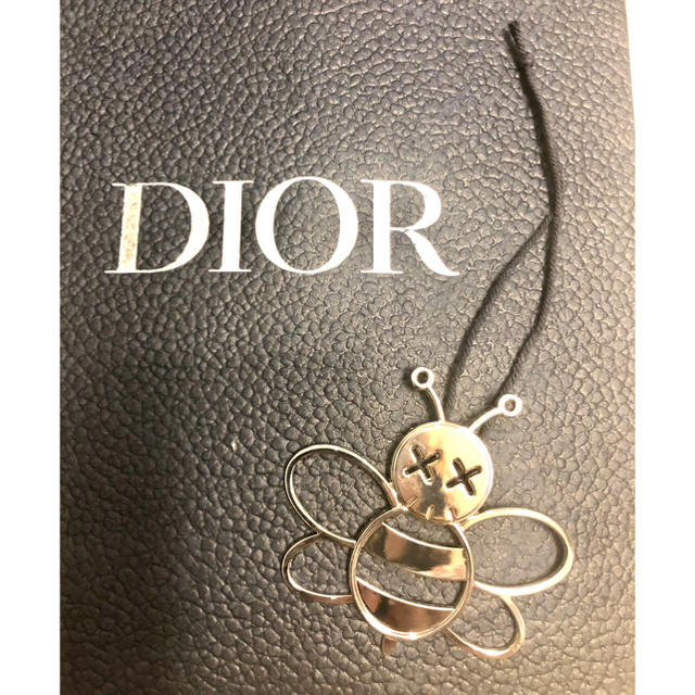 Dior　ゴールド×シルバー　ロゴ　丸型　お洒落　カフスリング　クリップ　ピン