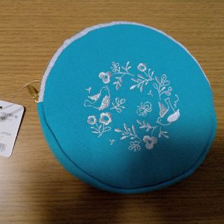 kotori＊刺繍丸ポーチ＊未使用(ポーチ)