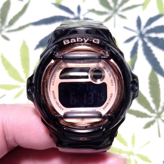 Baby-G(ベビージー)のCASIO Baby-G bg-169g　ジーショック　ブラック×ピンクゴールド レディースのファッション小物(腕時計)の商品写真