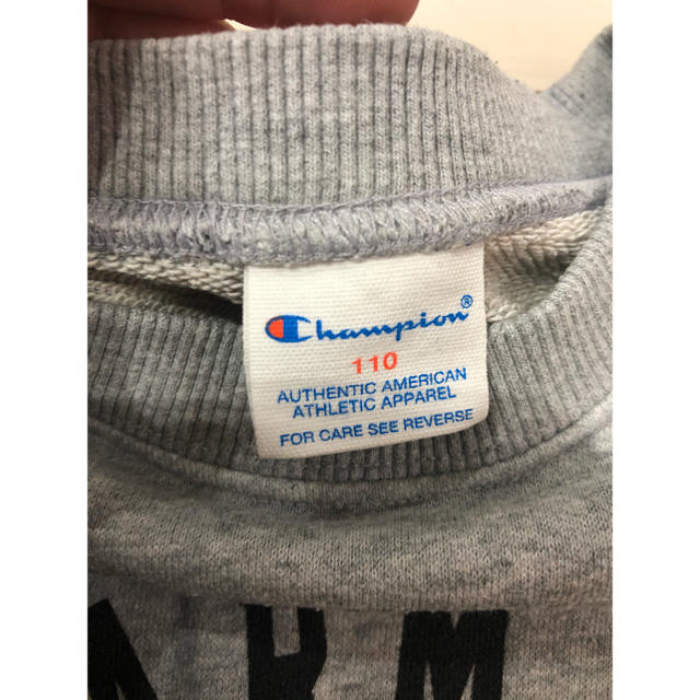 Champion(チャンピオン)の最終値下げ‼️チャンピオン　トレーナー キッズ/ベビー/マタニティのキッズ服男の子用(90cm~)(その他)の商品写真