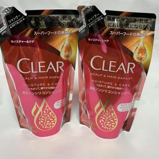 クリア(clear)のCLEAR クリア モイスチャー＆ケア シャンプー 詰め替え用 2個セット(シャンプー)