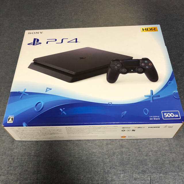 PlayStation4 ジェット・ブラック 500GB プレステ4 本体