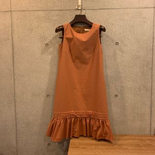 エムプルミエ 結婚式 ひざ丈ワンピース(レディース)(フリル)の通販 6