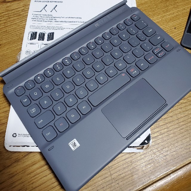 Galaxy(ギャラクシー)のGalaxy Tab S6 BOOK COVER KEYBOARD スマホ/家電/カメラのスマホアクセサリー(Androidケース)の商品写真