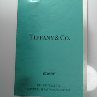 ティファニー(Tiffany & Co.)の⑴ティファニー香水サンプル(香水(女性用))