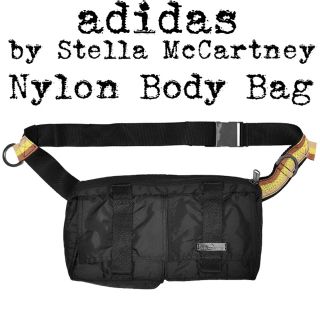 アディダスバイステラマッカートニー(adidas by Stella McCartney)の★美品★adidas by Stella McCartney★ボディバッグ★黒★(ボディバッグ/ウエストポーチ)