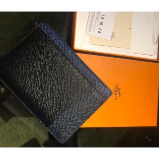 HERMES エルメス カードケース シティ8cc 　アリゲーター