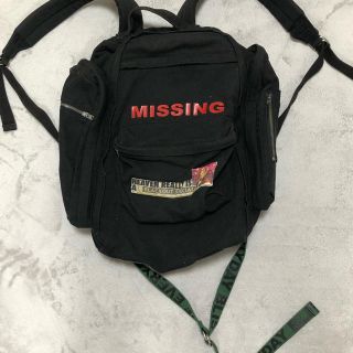 ユニフ(UNIF)の人気完売 UNIF MISSING リュック バックパック ユニフ (リュック/バックパック)