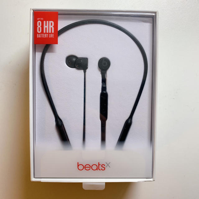 新品未開封 Beats X ワイヤレスイヤホン ブラックレッド