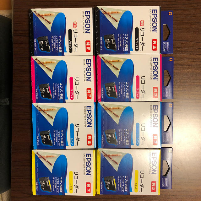 新品 純正 EPSON インク リコーダー 8本セット