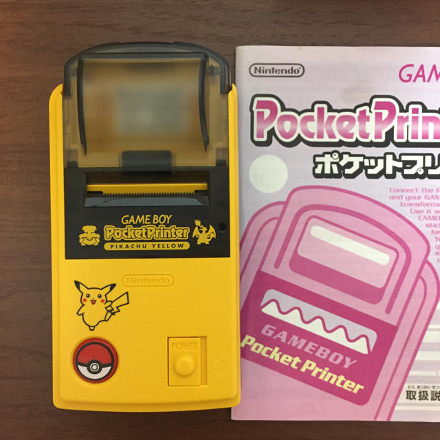 任天堂(ニンテンドウ)のポケットプリンタ ピカチュウイエロー エンタメ/ホビーのゲームソフト/ゲーム機本体(その他)の商品写真