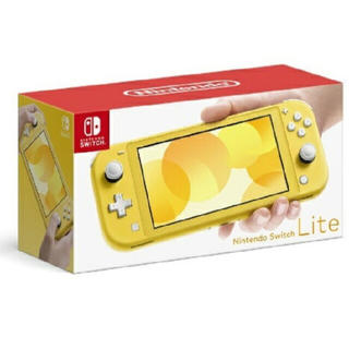 ニンテンドースイッチ(Nintendo Switch)の24個　ニンテンドースイッチライト　イエロー(家庭用ゲーム機本体)