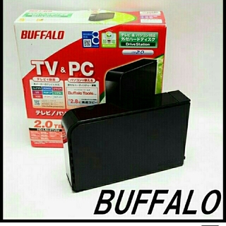バッファロー(Buffalo)のバッファロー 外付けHDD 1TB (テレビ)