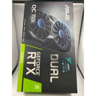 エイスース(ASUS)のASUS RTX2080Ti ほぼ新品！(PCパーツ)