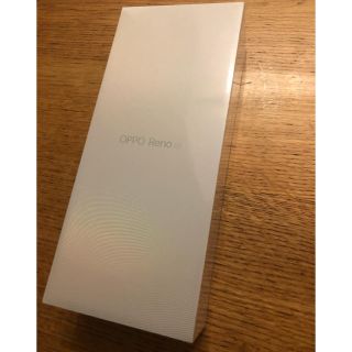 【まあ様専用】OPPO Reno A ブラック 64GB(スマートフォン本体)