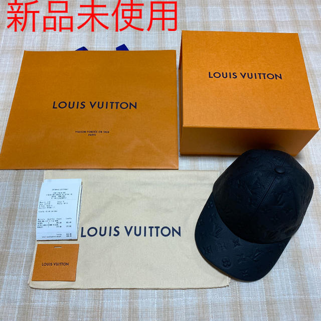 LOUIS VUITTON(ルイヴィトン)のりゅう様専用イタリア購入品ルイヴィトン キャスケット モノグラム レザーキャップ メンズの帽子(キャップ)の商品写真