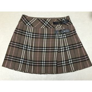 バーバリー(BURBERRY)の🎀バーバリー🎀ブルレチェックスカート(ミニスカート)