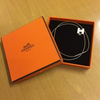 エルメス(Hermes)のHERMES Hキューブネックレス(ネックレス)