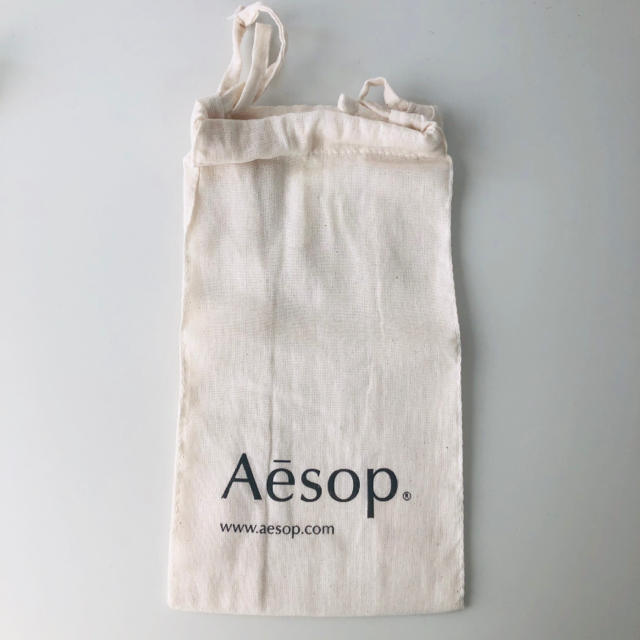 Aesop(イソップ)のkiriさん専用　Aesop 巾着　小 レディースのバッグ(ショップ袋)の商品写真