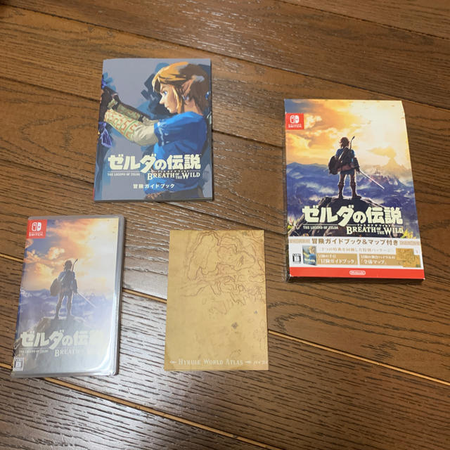 ゼルダの伝説 ブレス オブ ザ ワイルド ～冒険ガイドブック＆マップ付き～（数量