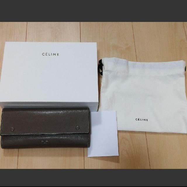 セリーヌ CELINE バイカラー 長財布