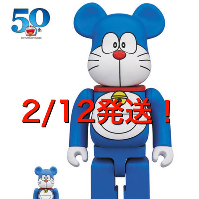 MEDICOM TOY(メディコムトイ)のBE@RBRICK ドラえもん 100% 400% 未来デパート限定 2/12 エンタメ/ホビーのおもちゃ/ぬいぐるみ(キャラクターグッズ)の商品写真