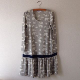 ネネット(Ne-net)のNe-net♡しろくまワンピース(ひざ丈ワンピース)