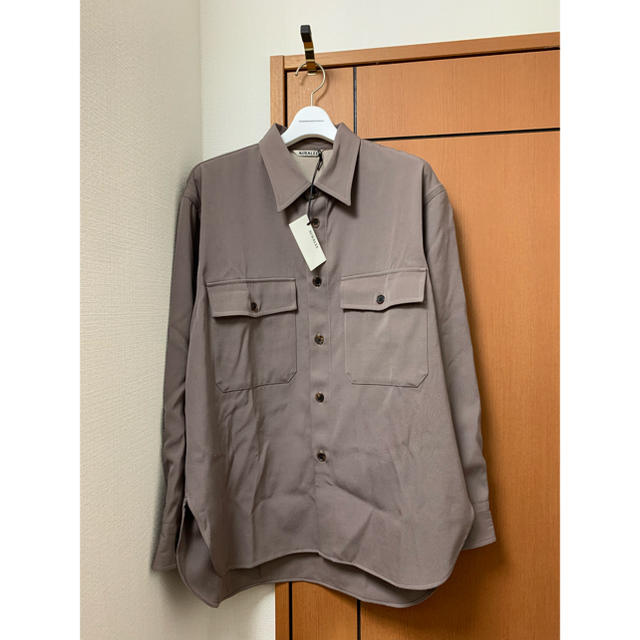 COMOLI(コモリ)のAURALEE 19AW WOOL MAX GABADINE SHIRT メンズのトップス(シャツ)の商品写真