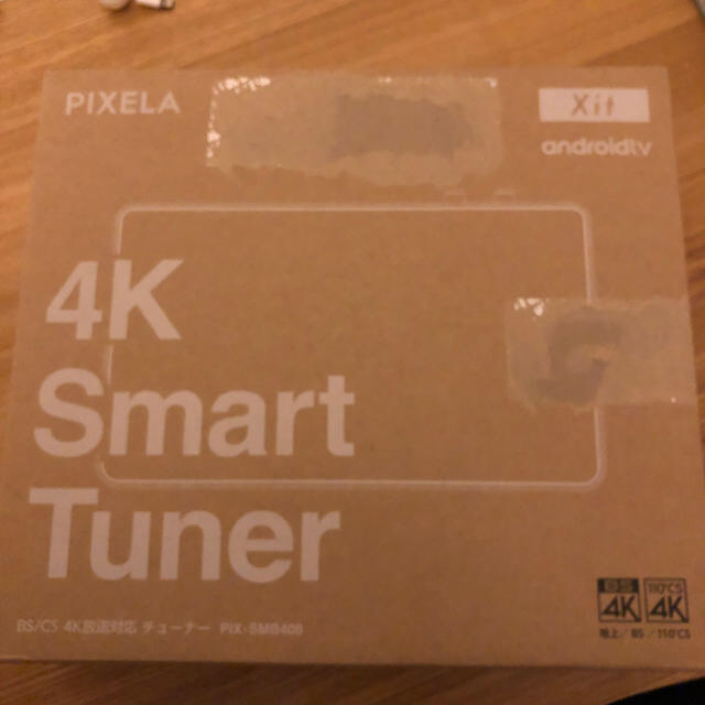 (新品未開封) PIXELA 4K Smart Tuner PIX-SMB400 スマホ/家電/カメラのテレビ/映像機器(その他)の商品写真