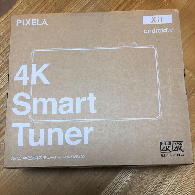 (新品未開封) PIXELA 4K Smart Tuner PIX-SMB400 スマホ/家電/カメラのテレビ/映像機器(その他)の商品写真