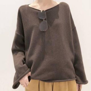 アパルトモンドゥーズィエムクラス(L'Appartement DEUXIEME CLASSE)のアパルトモン　Boat N/C Knit◆(ニット/セーター)