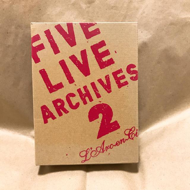 L'Arc〜en〜Ciel 「FIVE LIVE ARCHIVES 2」